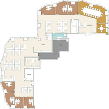 633 W 5th St, Los Angeles, CA à louer Plan d’étage- Image 1 de 1