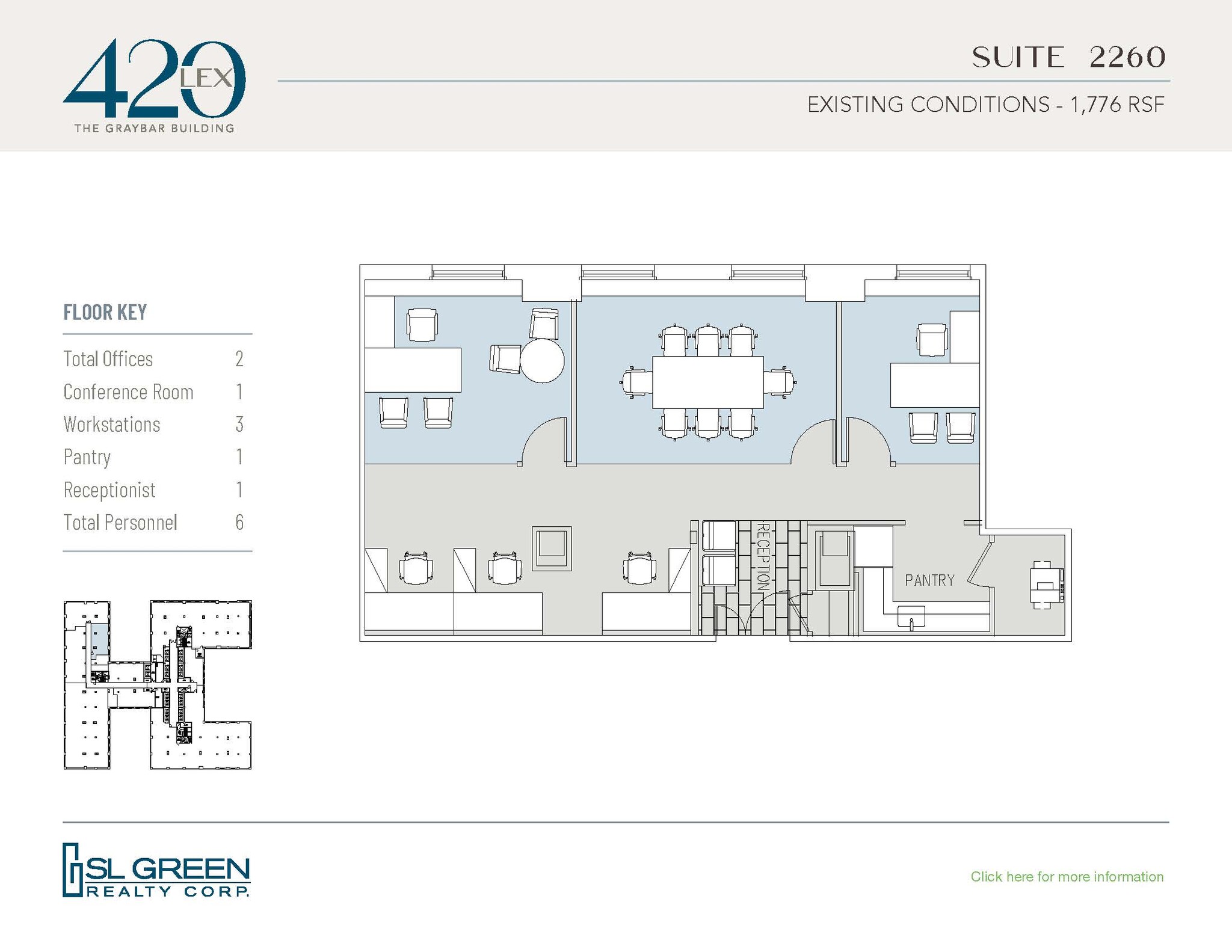 420 Lexington Ave, New York, NY à louer Plan d’étage- Image 1 de 1