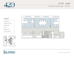 420 Lexington Ave, New York, NY à louer Plan d’étage- Image 1 de 1