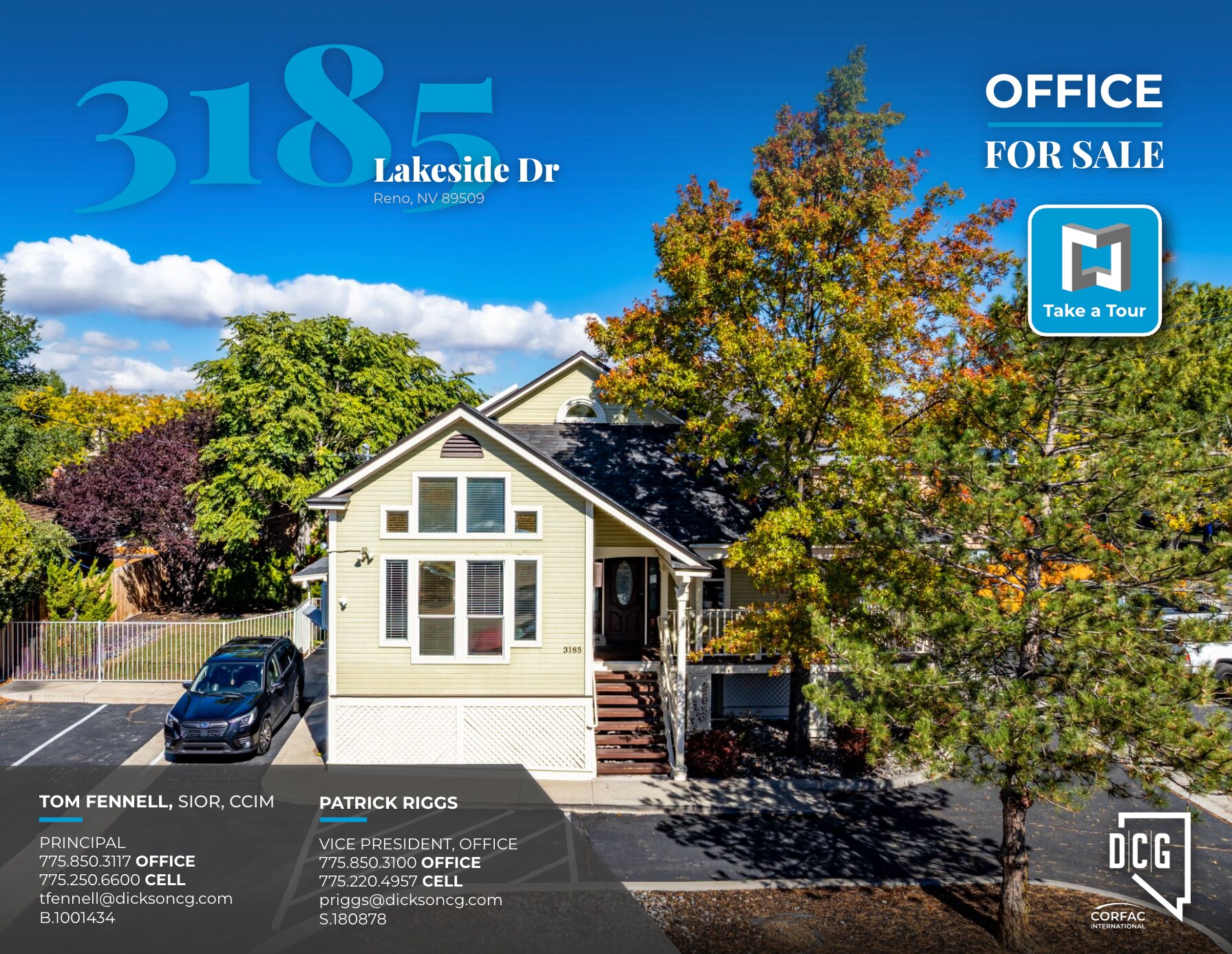 3185 Lakeside Dr, Reno, NV à vendre Photo du bâtiment- Image 1 de 18