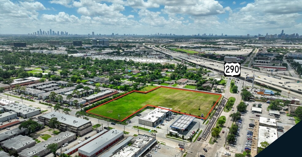 2800 Mangum Rd, Houston, TX for sale - Aerial - Image 2 of 3