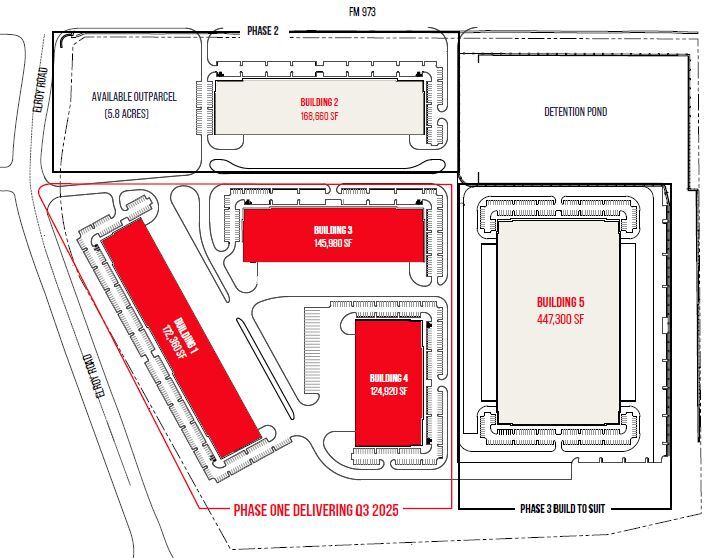 6025 FM 973, Del Valle, TX à louer - Plan d  tage - Image 2 de 3