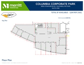 8830 Stanford Blvd, Columbia, MD à louer Plan d’étage- Image 1 de 1