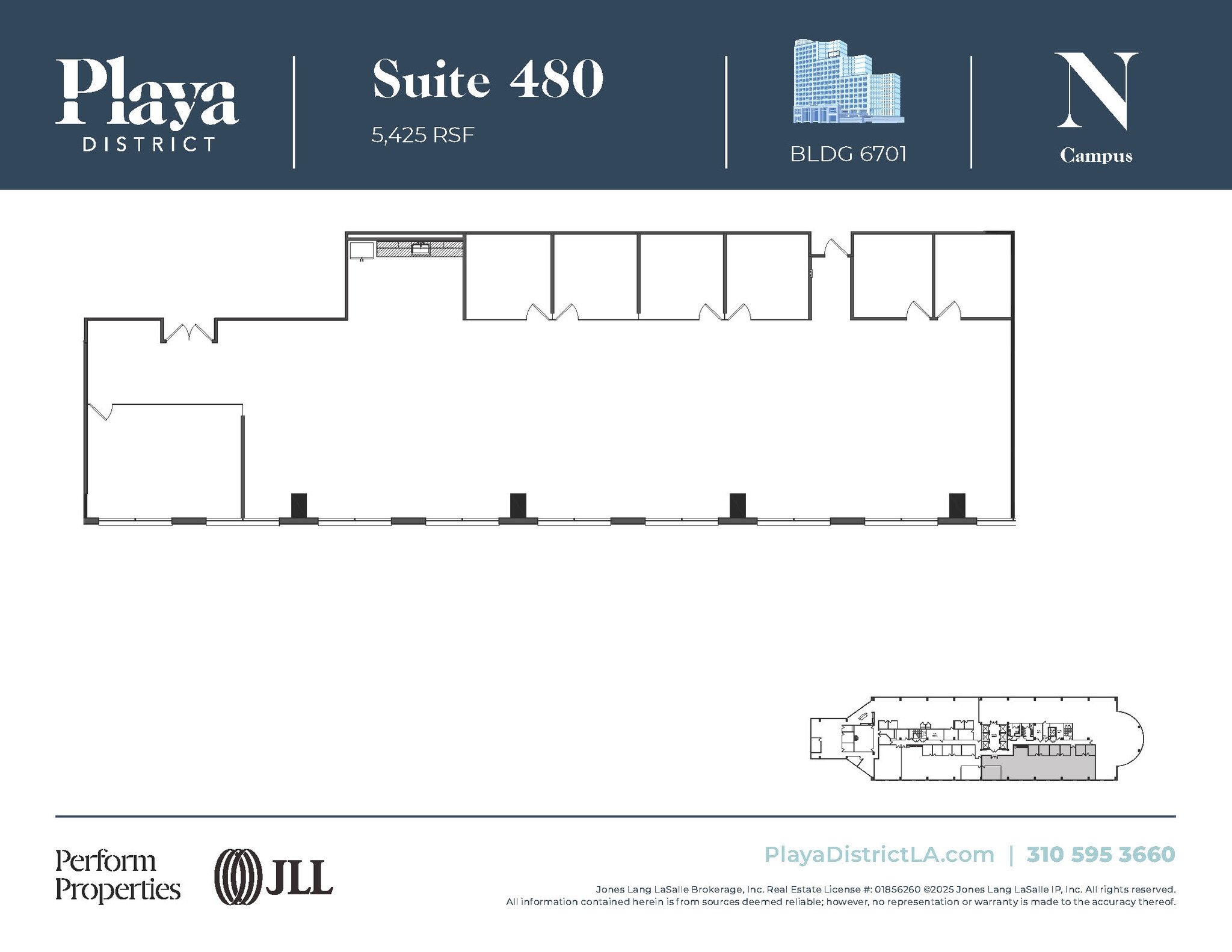 6100 Center Dr, Los Angeles, CA for lease Floor Plan- Image 1 of 1