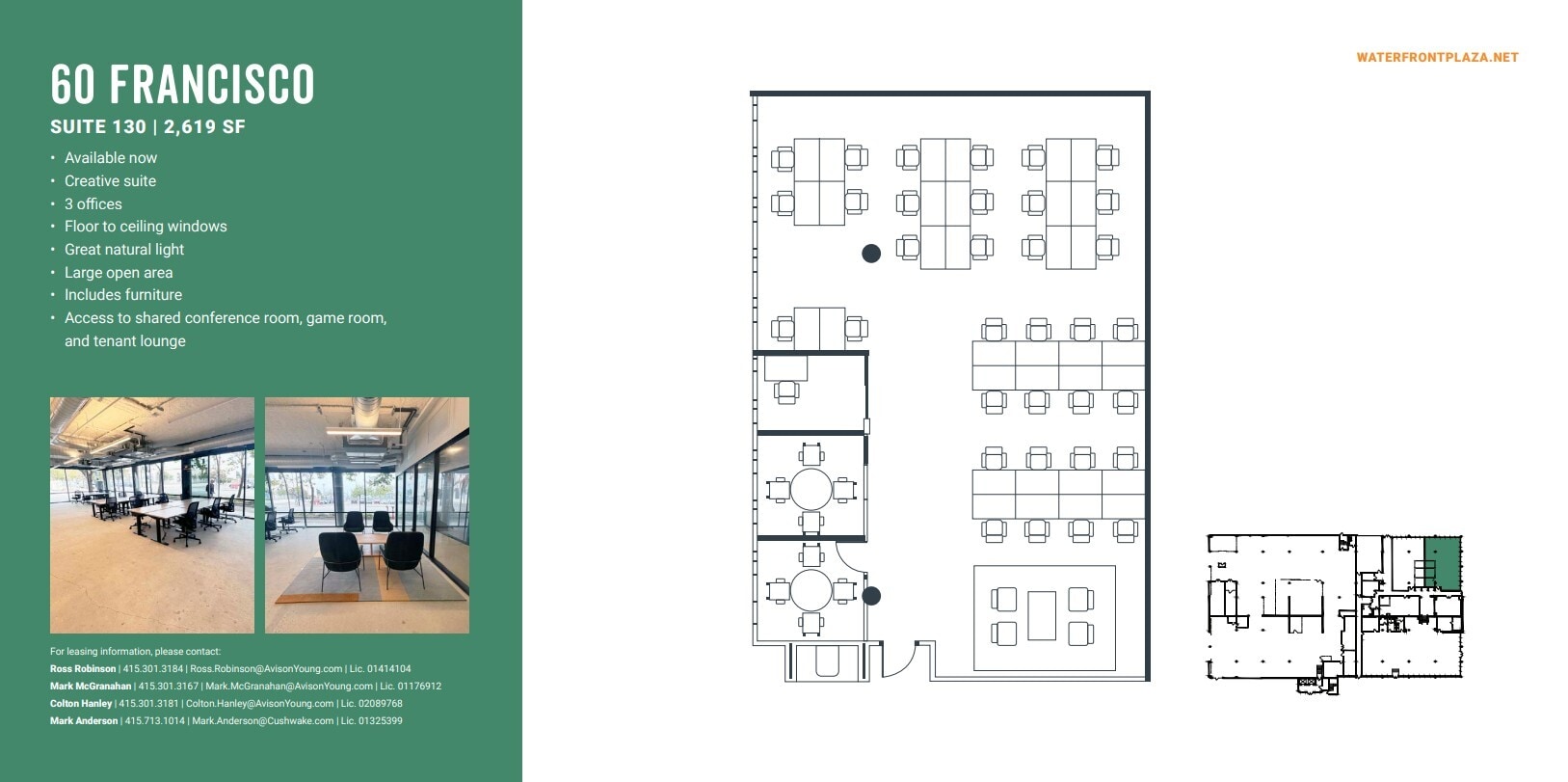 60 Francisco St, San Francisco, CA for lease Floor Plan- Image 1 of 1