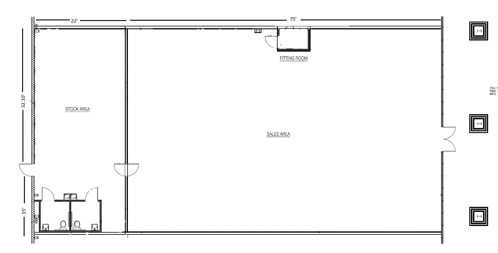 11701 Maumelle Blvd, Maumelle, AR for lease Floor Plan- Image 1 of 6