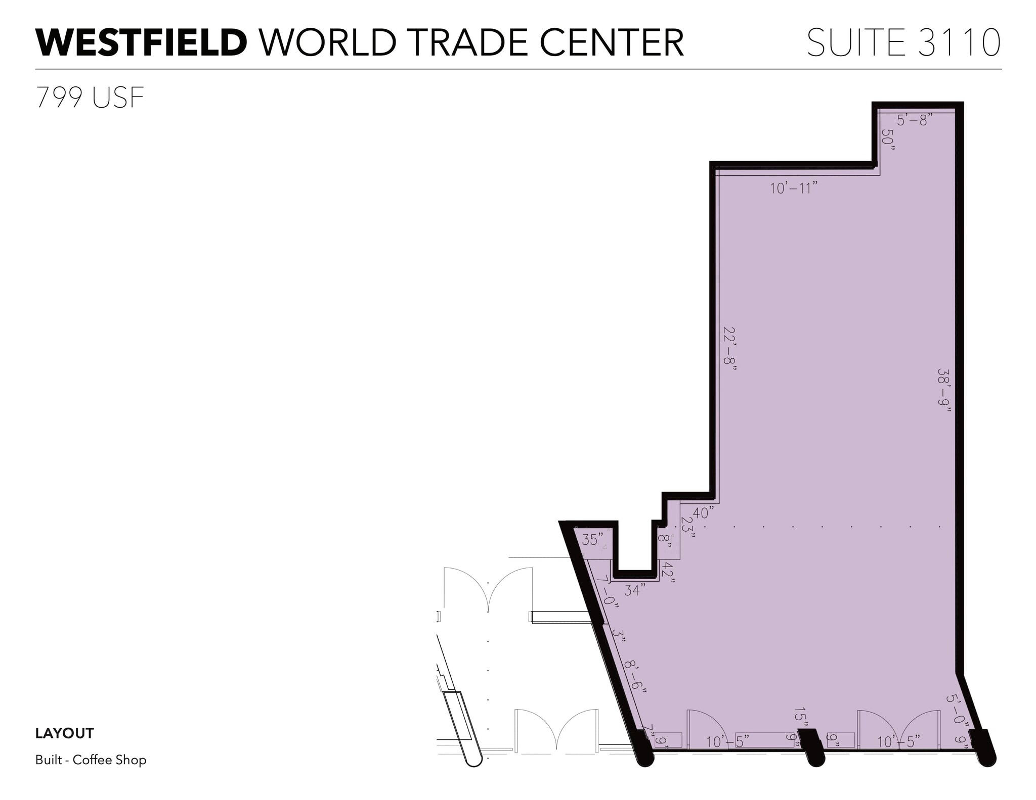 185 Greenwich St, New York, NY for lease Floor Plan- Image 1 of 3