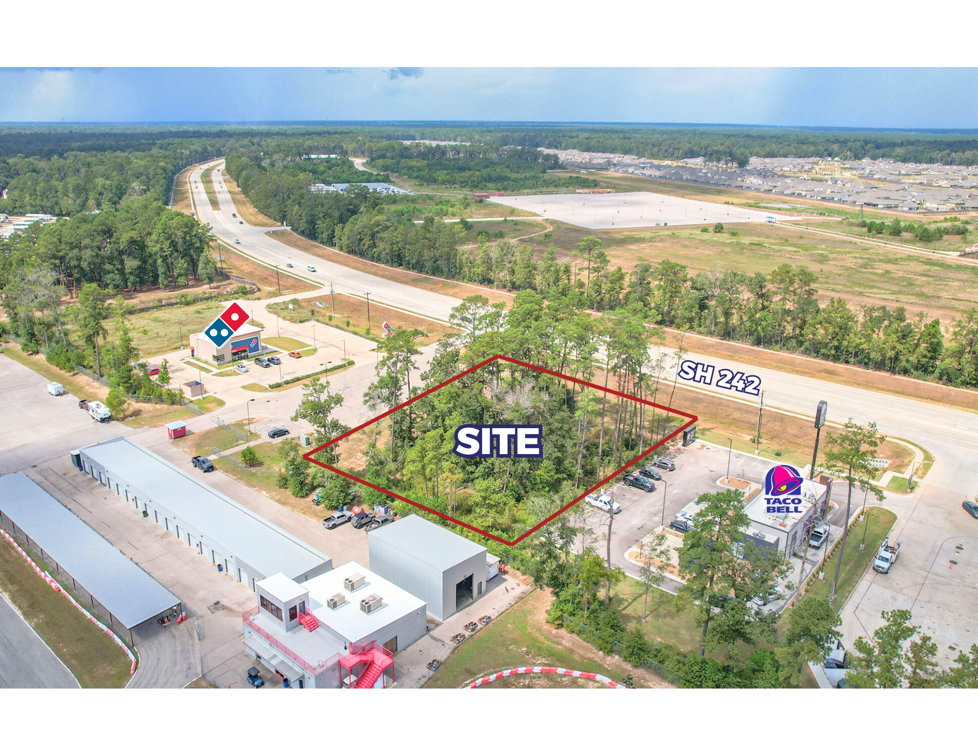 SWQ TX-242 & Speed St, New Caney, TX for lease Building Photo- Image 1 of 6