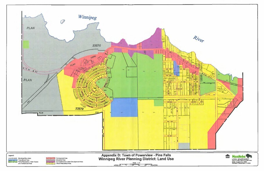 Linden Rd, Powerview-Pine Falls, MB à vendre - Plan cadastral - Image 2 de 4