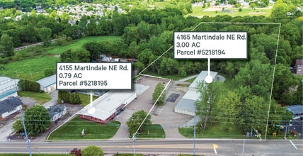 4155-4165 NE Martindale Rd, Canton, OH - Aérien  Vue de la carte
