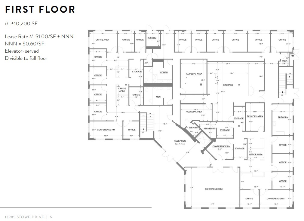 13985 Stowe Dr, Poway, CA à louer Plan d  tage- Image 1 de 1