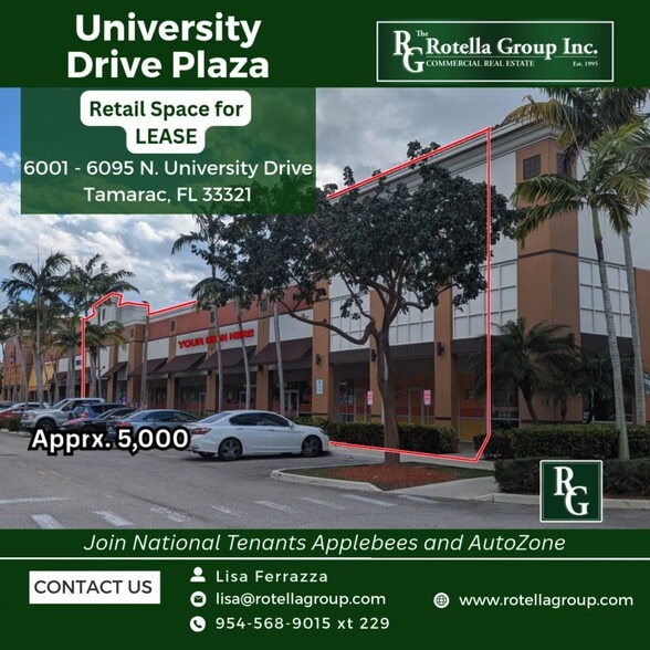 6001-6095 N University Dr, Tamarac, FL for lease - Commercial Listing Video - Image 2 of 23