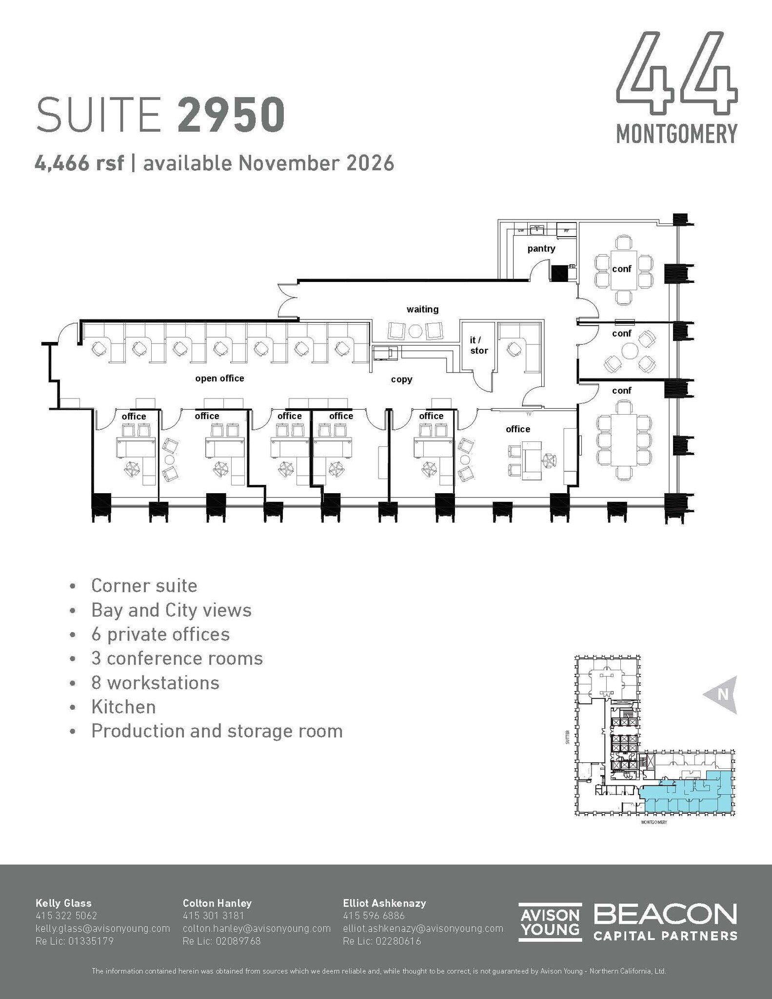 44 Montgomery St, San Francisco, CA à louer Photo intérieure- Image 1 de 1