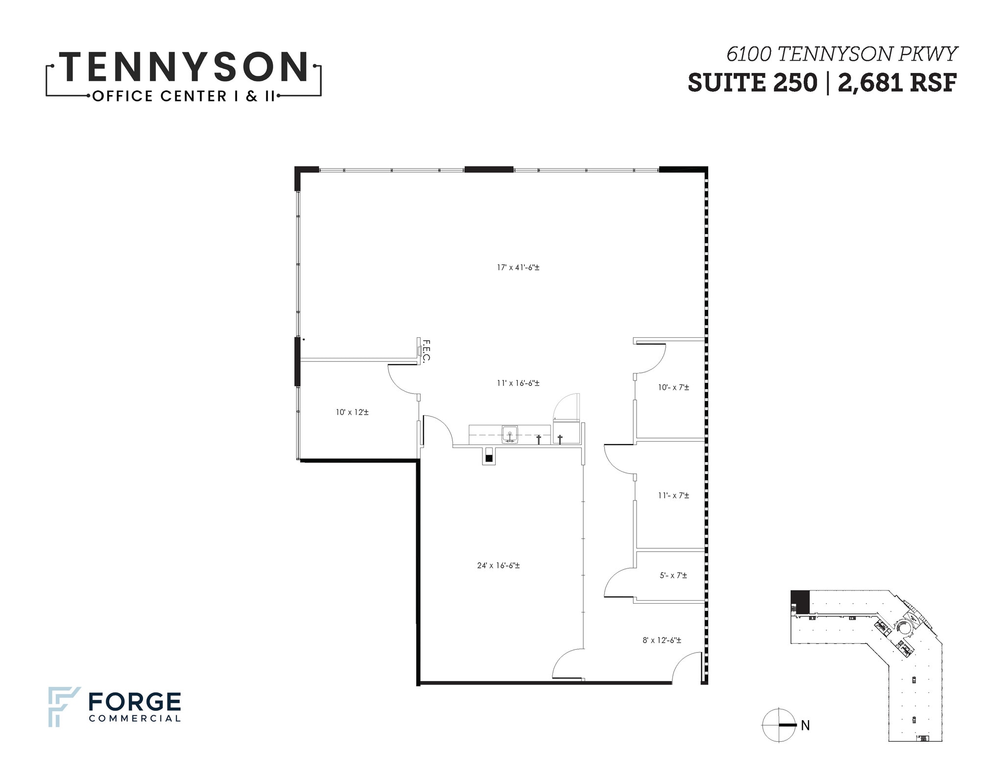 6100 Tennyson Pky, Plano, TX for lease Floor Plan- Image 1 of 1
