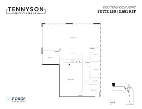 6100 Tennyson Pky, Plano, TX for lease Floor Plan- Image 1 of 1