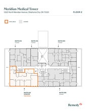 13321 N Meridian Ave, Oklahoma City, OK à louer Plan d’étage- Image 1 de 1