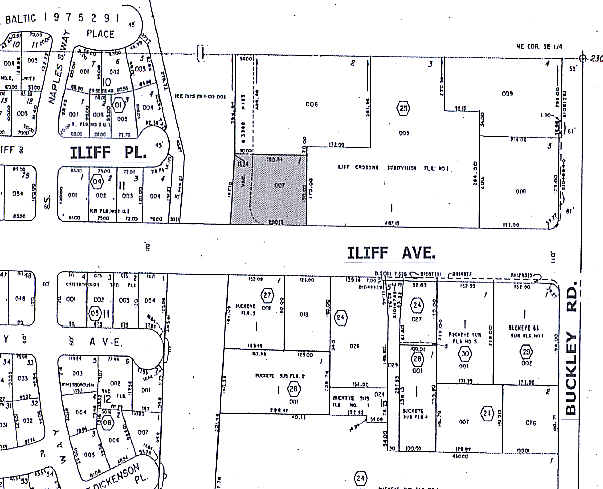 16701 E Iliff Ave, Aurora, CO for lease - Plat Map - Image 2 of 8