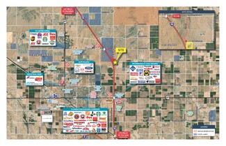 Plus de détails pour SEC Cox Road & Randolph Rd, Casa Grande, AZ - Terrain à vendre