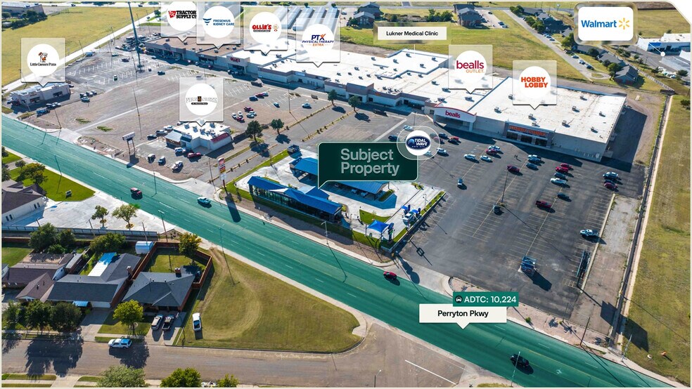 2545 Perryton Pky, Pampa, TX for sale - Aerial - Image 3 of 3