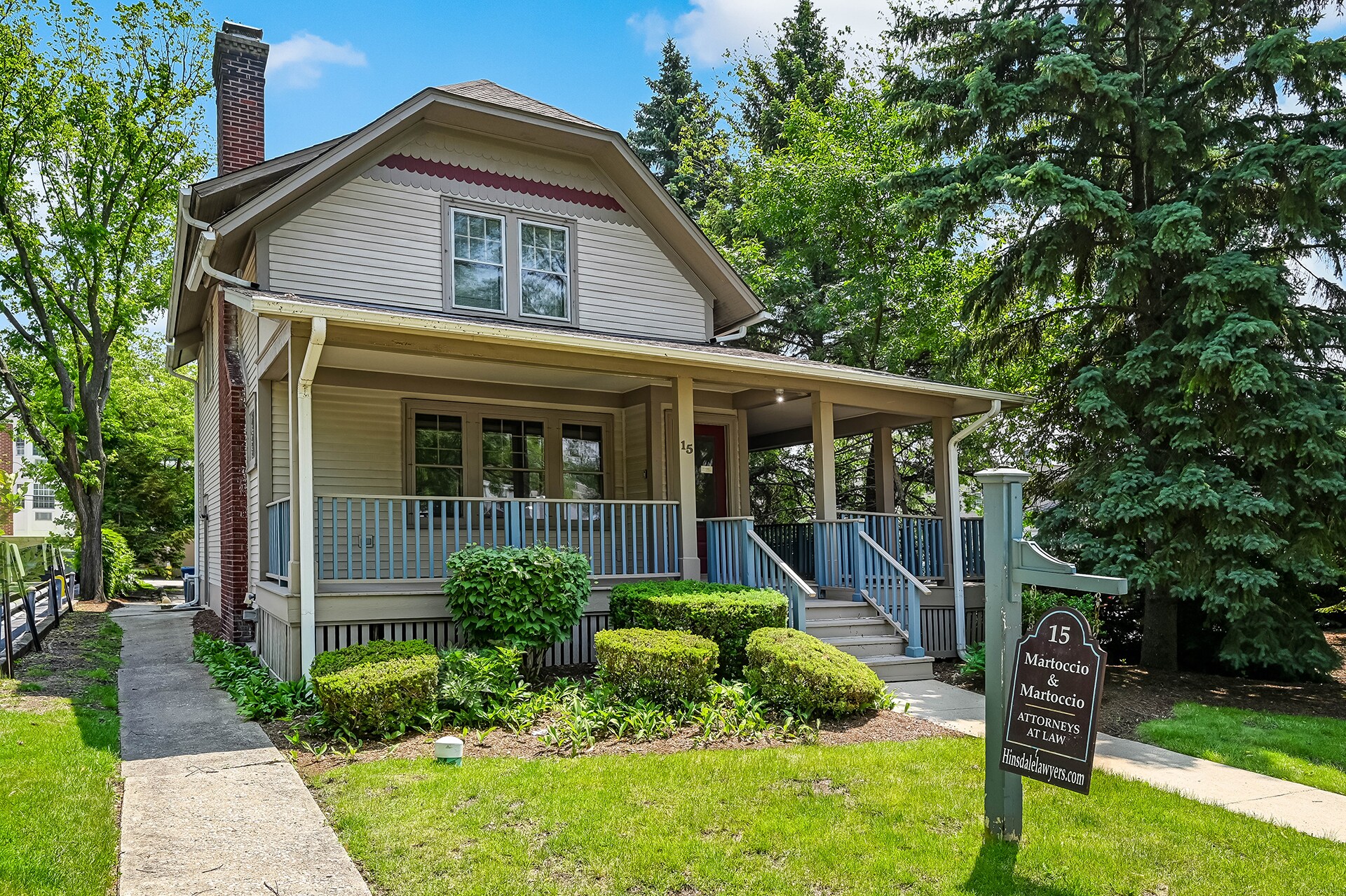 15 N Lincoln St, Hinsdale, IL à vendre Photo du bâtiment- Image 1 de 30