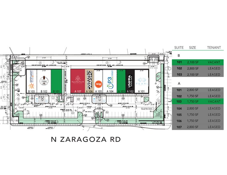 1550 N Zaragoza Rd, El Paso, TX à louer - Photo du bâtiment - Image 2 de 6