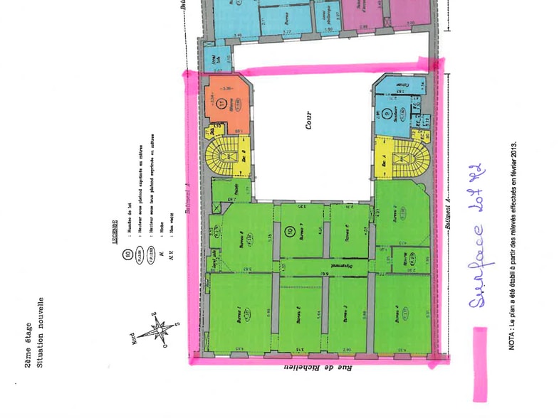 60 Rue De Richelieu, Paris à louer - Plan d’étage - Image 2 de 2