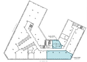 1400-1422 Euclid Ave, Cleveland, OH for lease Floor Plan- Image 1 of 1