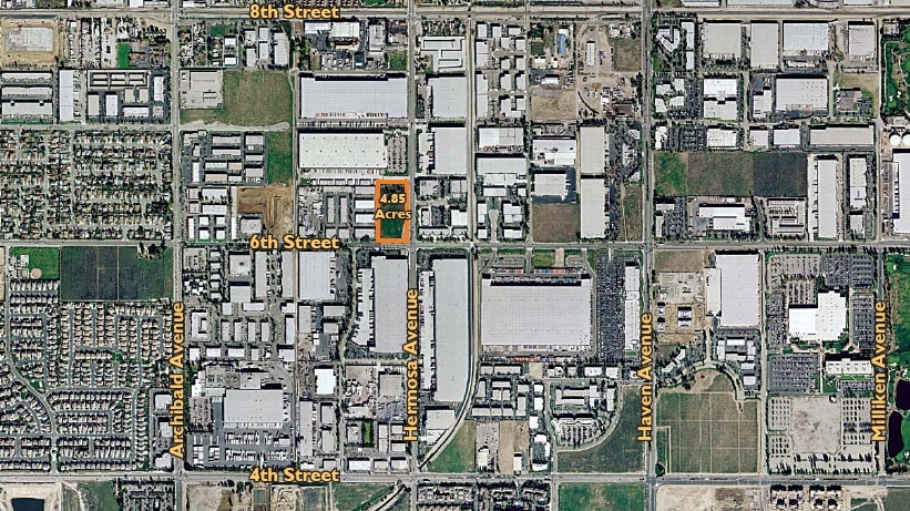 9168 Hermosa Ave, Rancho Cucamonga, CA for lease - Aerial - Image 2 of 5