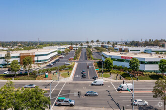 1221 E Dyer Rd, Santa Ana, CA - aerial  map view