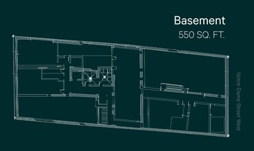 417 Rue Notre-Dame O, Montréal, QC for lease Floor Plan- Image 1 of 6