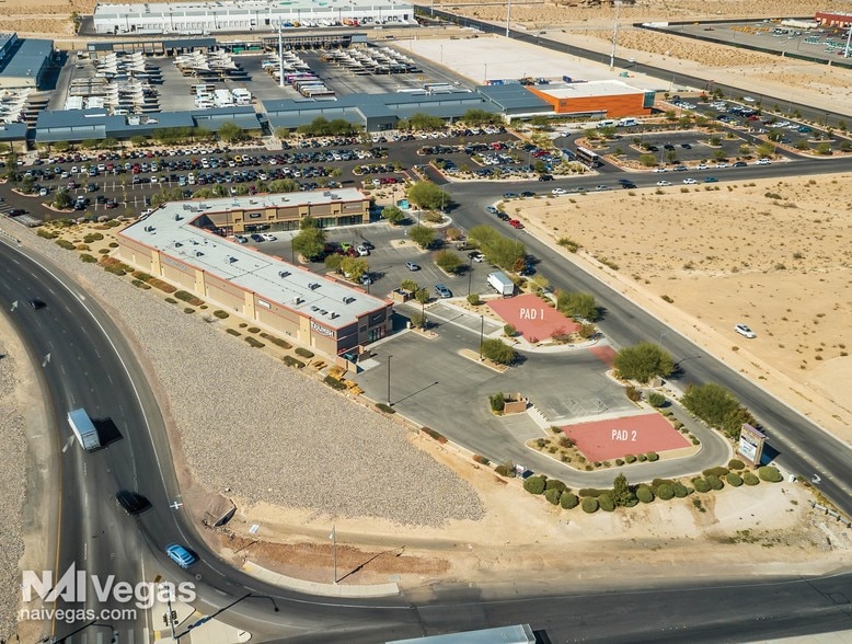 SWC Decatur & Wagon Trail Ave, Las Vegas, NV for lease - Aerial - Image 2 of 3