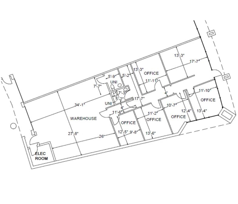 1335 Capital Circle, Marietta, GA for lease Floor Plan- Image 1 of 1