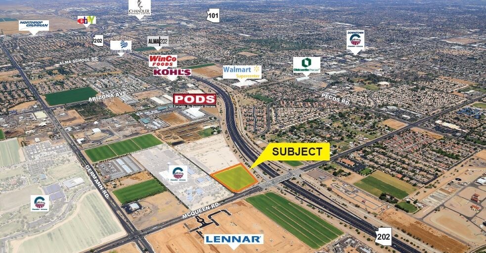 Loop 202 & McQueen Rd, Chandler, AZ for lease Building Photo- Image 1 of 2
