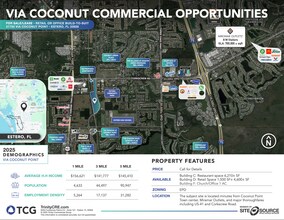 21750 Via Coconut Point, Estero, FL - AERIAL  map view