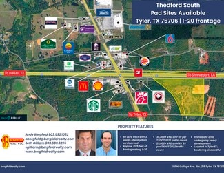 Plus de détails pour 12954 County Road 461, Tyler, TX - Terrain à vendre