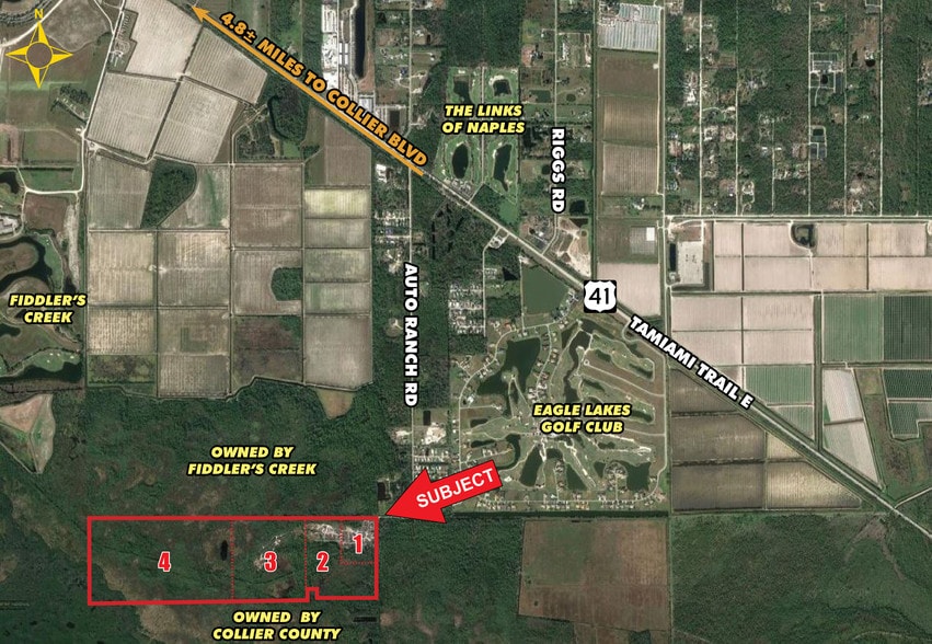1607 Auto Ranch Rd, Naples, FL à vendre - Aérien - Image 2 de 5