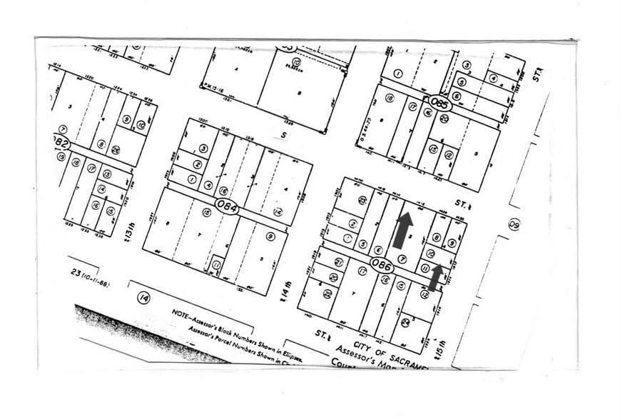 1416 S St, Sacramento, CA à vendre - Plan cadastral - Image 2 de 2