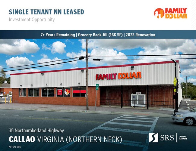More details for 35 Northumberland Hwy, Callao, VA - Retail for Sale