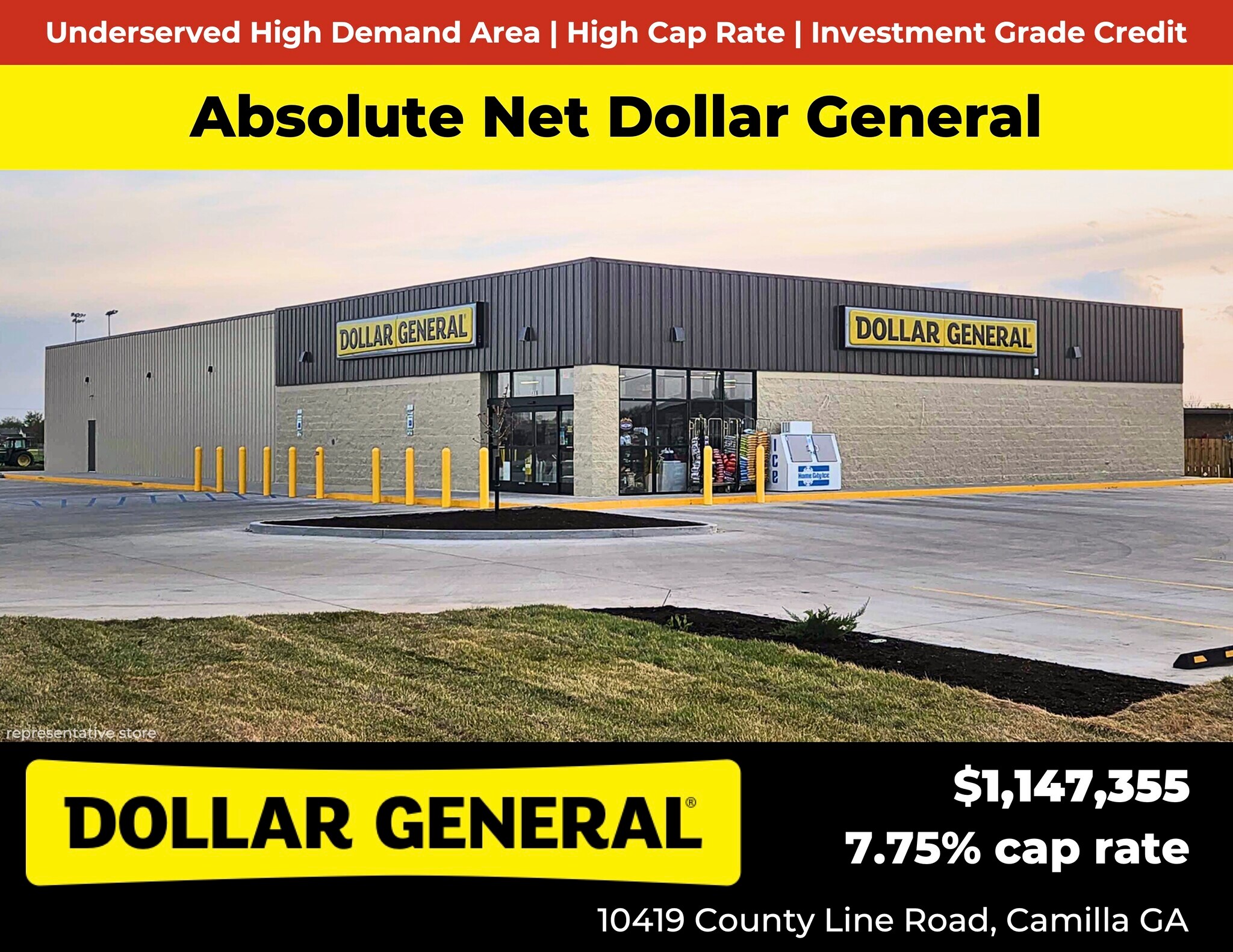 10419 County Line Rd, Camilla, GA à vendre Photo du bâtiment- Image 1 de 1