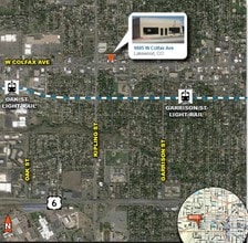 9885 W Colfax Ave, Lakewood, CO - Aerial map view