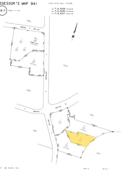 5139-5145 Johnson Dr, Pleasanton, CA à louer - Plan cadastral - Image 3 de 5