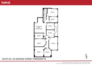 85 George St, Parramatta à louer Plan d’étage- Image 1 de 6