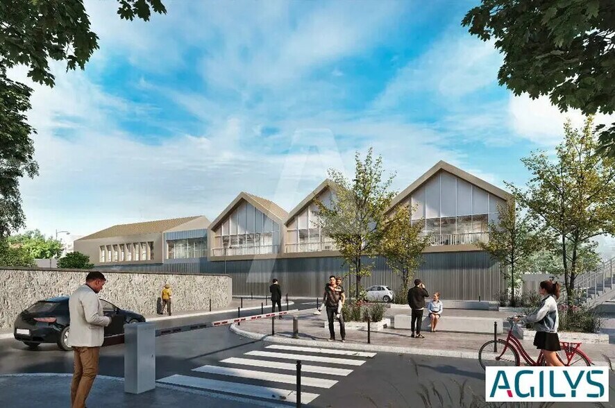 Local d'activités dans Ivry-sur-Seine à vendre - Photo du bâtiment - Image 1 de 2