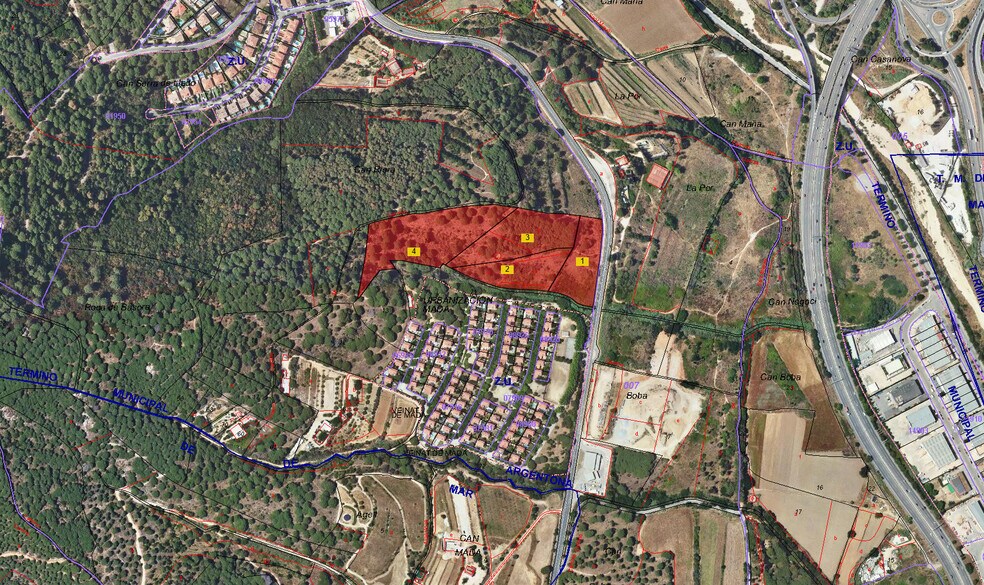Terrain dans Argentona, Barcelona à vendre - Plan d’étage - Image 1 de 2