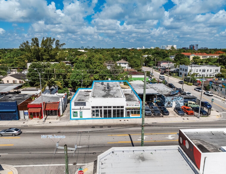 3030-3036 NW 7th Ave, Miami, FL for lease - Aerial - Image 3 of 11