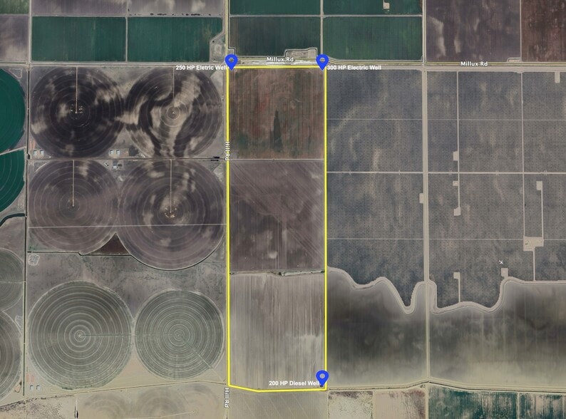 SEC of Hill Road & Millux Road, Bakersfield, CA for sale - Building Photo - Image 1 of 3