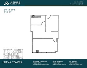 2211 Norfolk St, Houston, TX for lease Floor Plan- Image 1 of 1