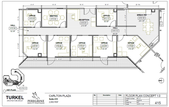 20750 Ventura Blvd, Woodland Hills, CA à louer Plan d  tage- Image 2 de 7