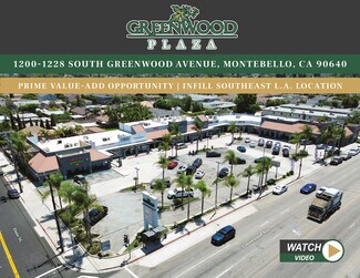 Plus de détails pour 1200-1228 S Greenwood Ave, Montebello, CA - Commerce de détail à vendre