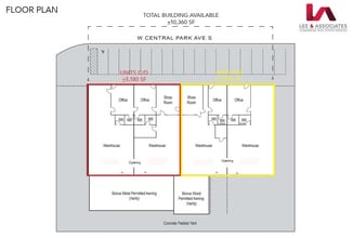 1428 W South Central Park Ave, Anaheim, CA à louer Plan d’étage- Image 1 de 1